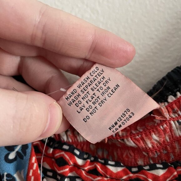 Flying Tomato S Boho Printed Side Cutouts Off The Shoulder Wide Leg Jumpsuit NWT - Picture 10 of 12